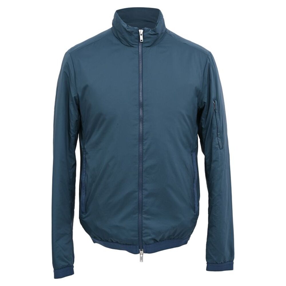 Theory Anorak Jacket in Blue Nylon
